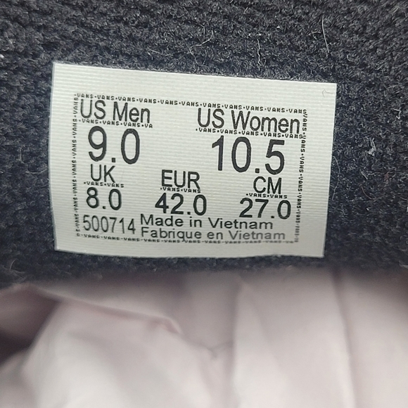 Vans SK8-Hi 138 Decon SF V66 Marshmallow, Men’s 9/Women’s 10.5 – Gently Used - Picture 14 of 14